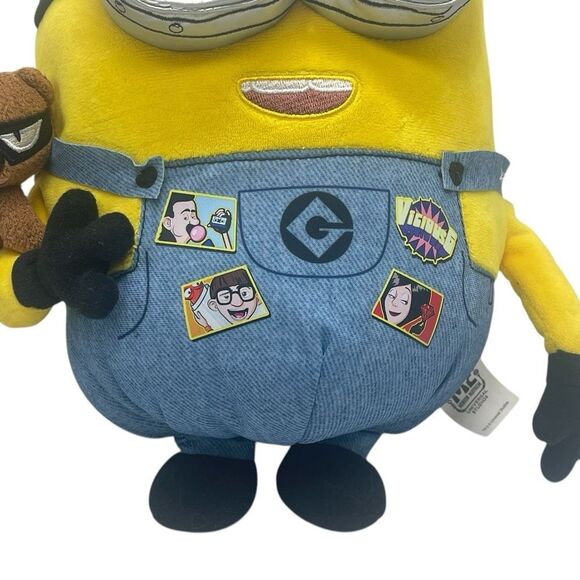 Universal Studios Park Despicable Me Minion Villain-con International Bob Plush - Picture 6 of 12